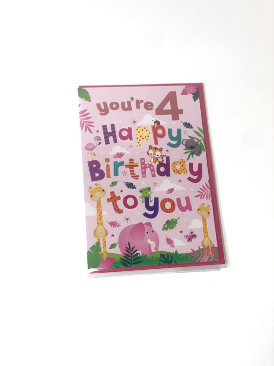 Picture of 280SE30069 - HAPPY BIRTHDAY CARD YOURE 4